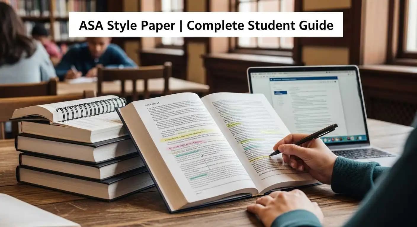 asa style paper