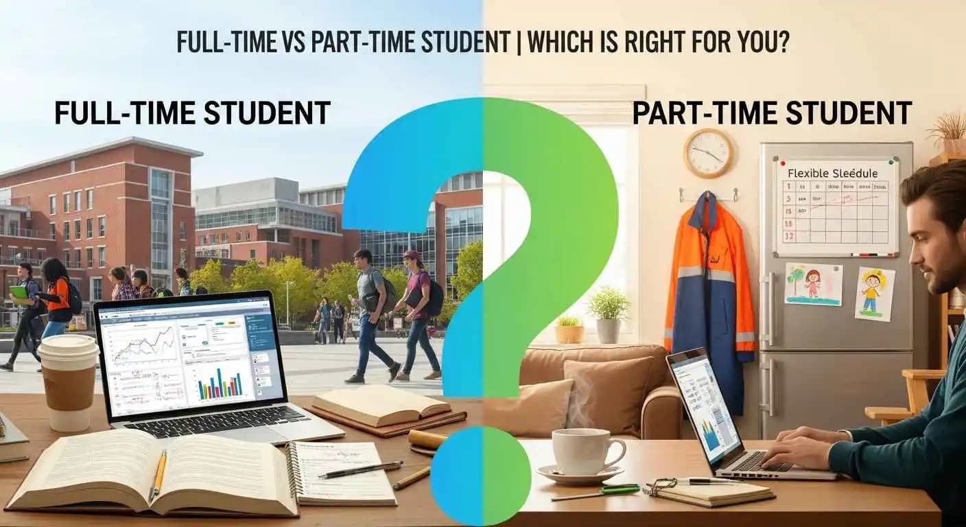 full time student vs part time student