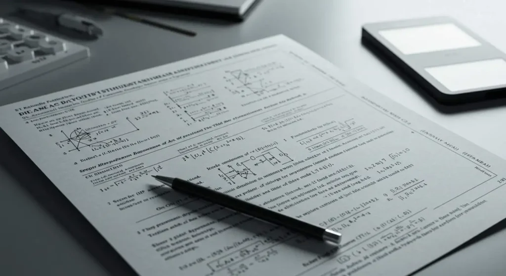 advance study assignment