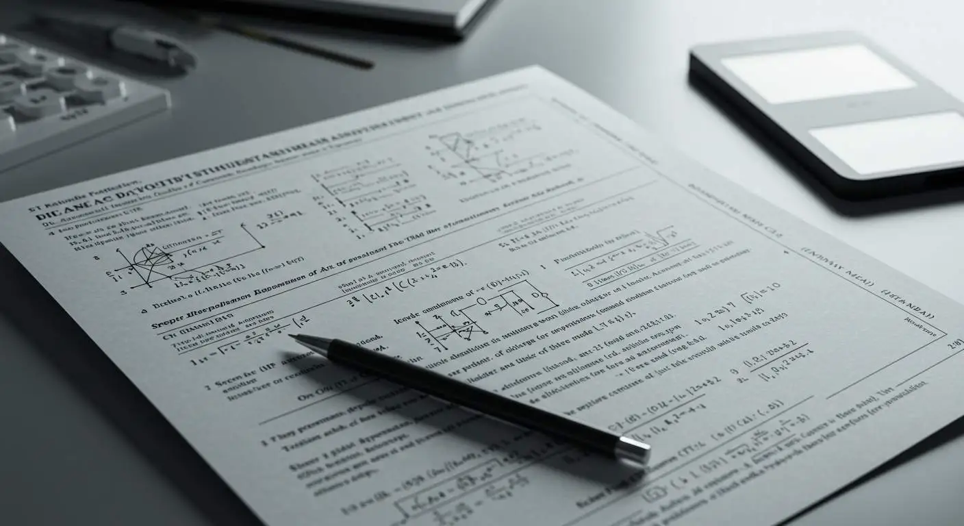 advance study assignment