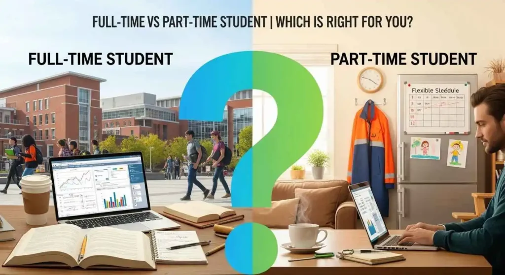 full time student vs part time student