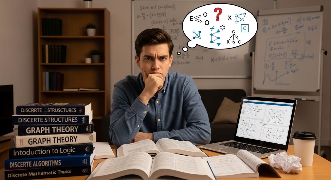 Is discrete mathematics hard