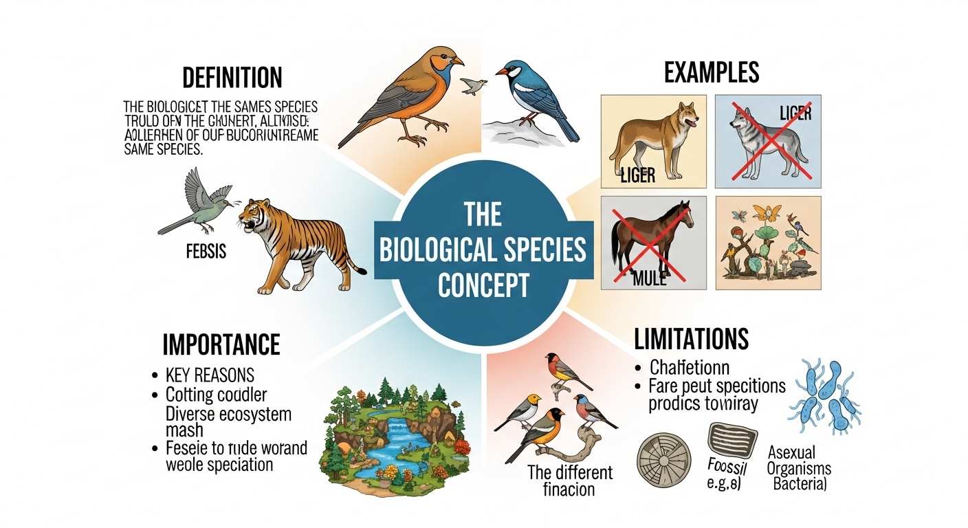 The Biological Species Concept Definition, Examples, Importance, and Limitations